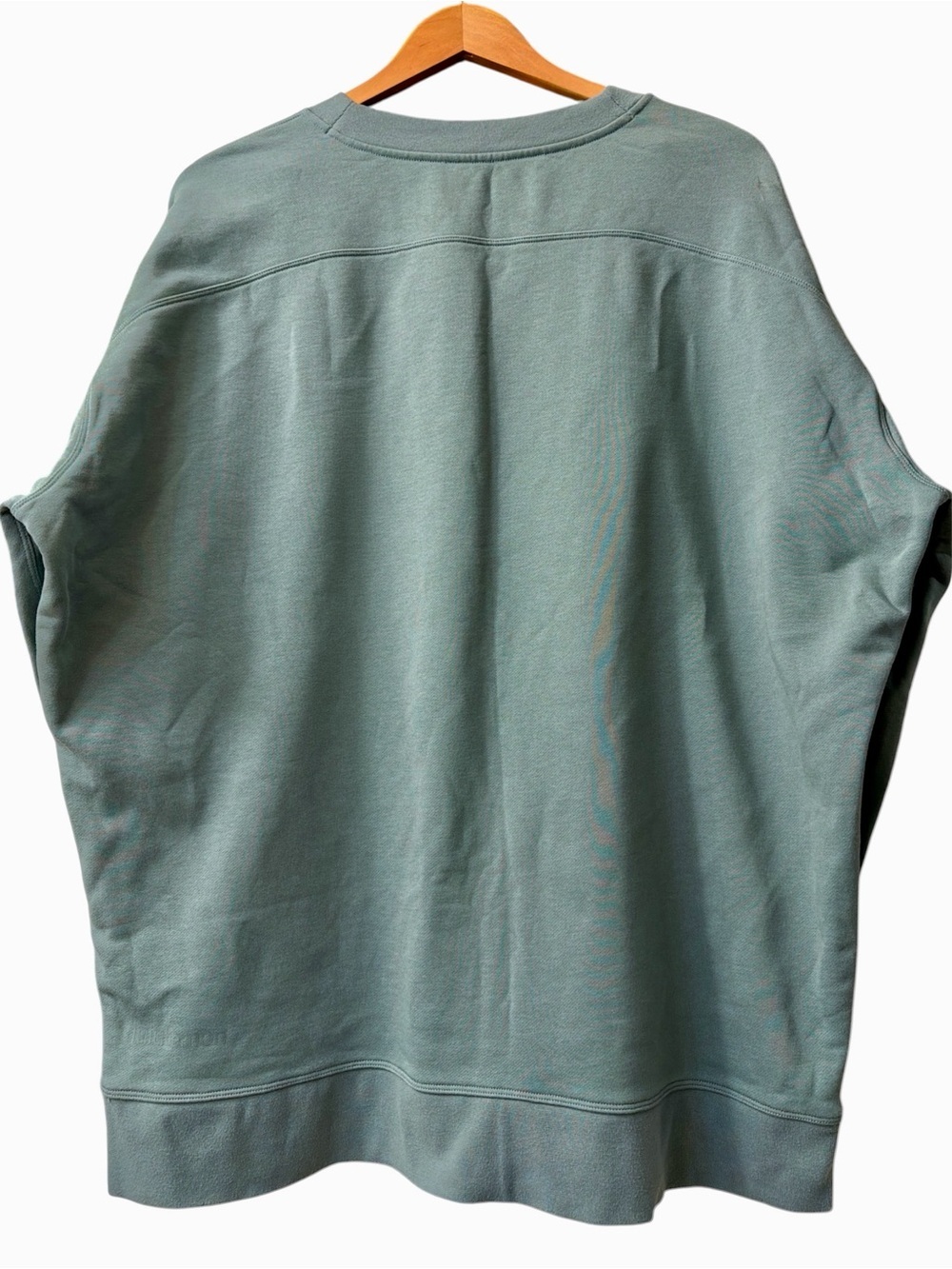 Lululemon Perfectly Oversized Crewneck Tidewater Teal Size: XL/XXL - Picture 4 of 5